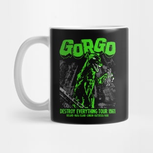 GORGO DESTROY EVERYTHING TOUR 1961 Mug